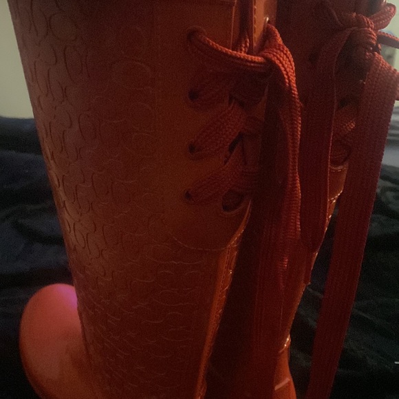 Coach rain boots - Picture 5 of 8